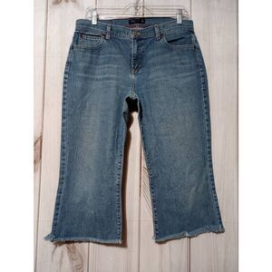 J Crew Capri Ladies‎ 8 Raw Hem Denim